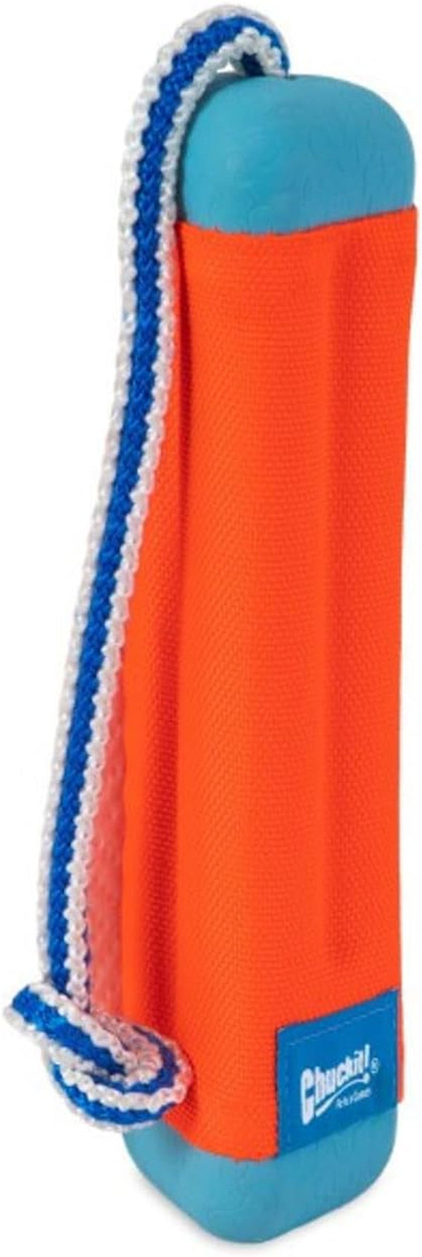 Chuckit! Amphibious Bumper Fetch Stick Toy for Dogs - Floats in Water - Interactive Dog Toys to Keep Them Busy - Tough Rubber, Nylon, and Foam - Non-Slip Rope Handle - Size Medium - Assorted Colors4