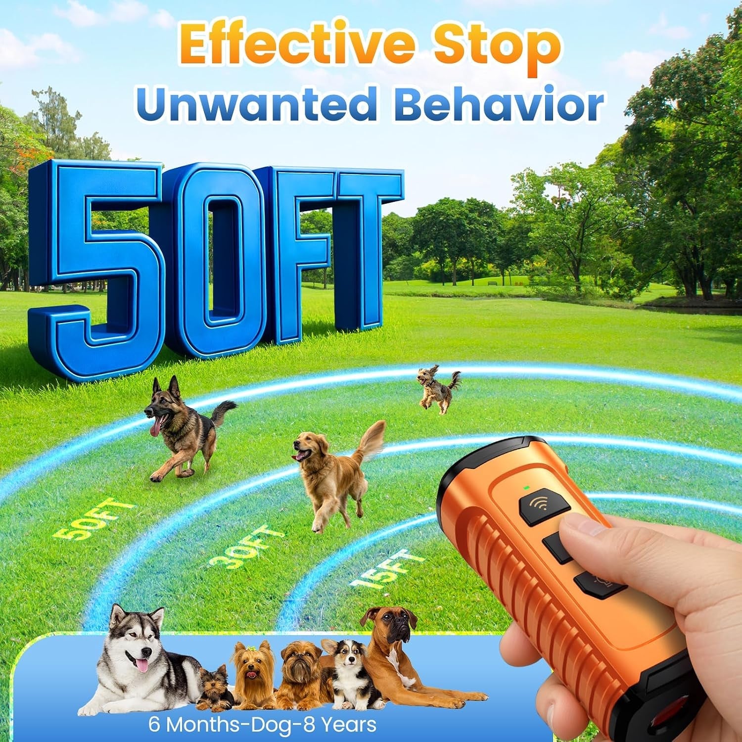 cbersmg-3x-ultrasonic-to-stop-barking-neighbors-dog-portable-anti-barking-device-dog-bark-deterrent-device-50ft-range-5-modes-flashlight-beep-safe-effective-for-small-medium-large-dogs-3x-ultrasonic-dog-bark-deterrent-devices-with-50ft-range-5-modes-flashlight-beep-mode