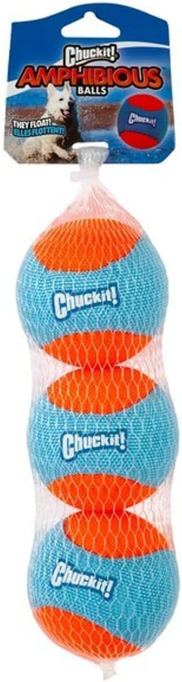 Chuckit! Amphibious Fetch Balls, Set of 3, Medium1