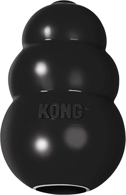 KONG Extreme Dog Toy - Fetch & Chew Toy - Treat-Filling Capabilities & Erratic Bounce for Extended Play Time Most Durable Natural Rubber Material - for Power Chewers - for Large Dogs1