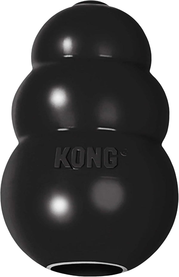 KONG Extreme Dog Toy - Fetch & Chew Toy - Treat-Filling Capabilities & Erratic Bounce for Extended Play Time Most Durable Natural Rubber Material - for Power Chewers - for Large Dogs1