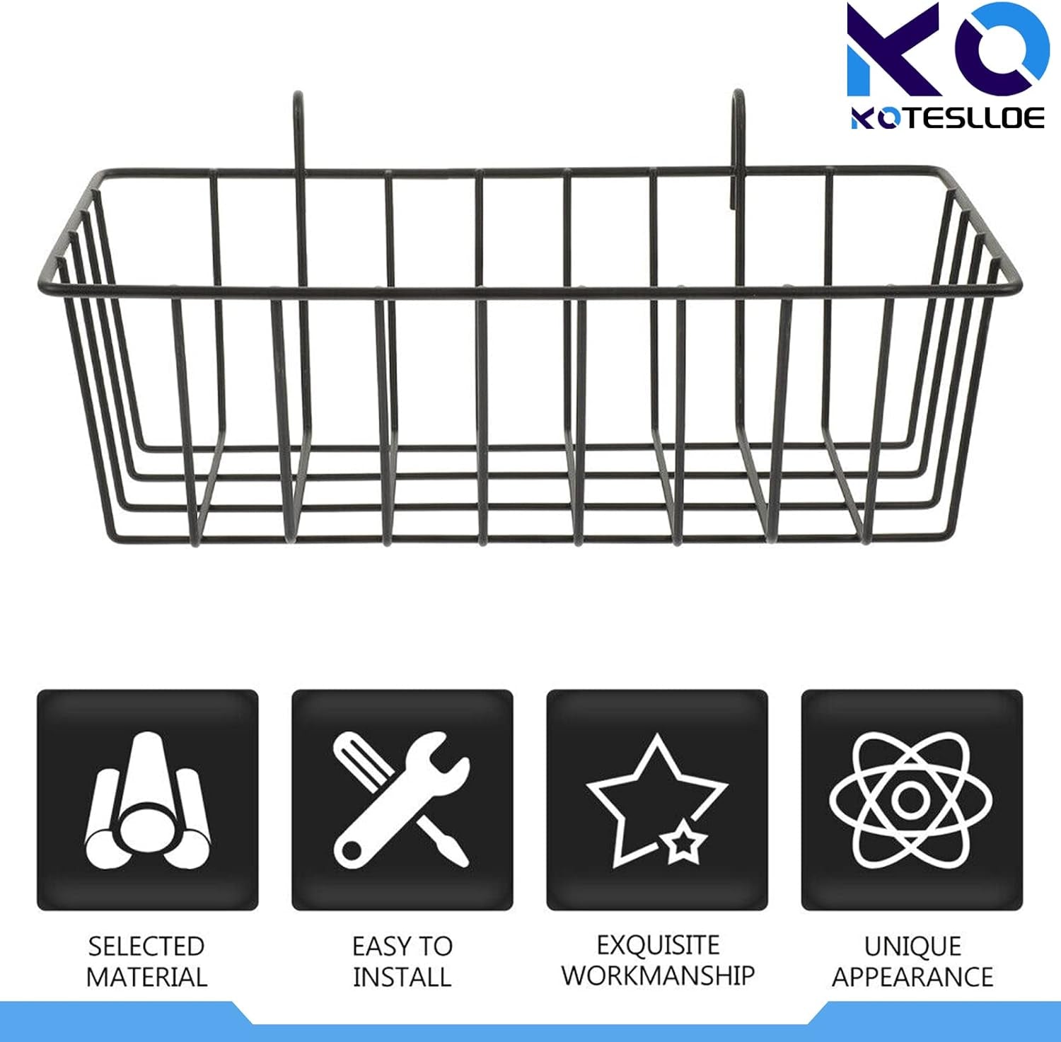 hay-feeder-for-rabbit-guinea-pig-bunny-chinchilla-heavy-duty-metal-frame-hay-feeder-small-animal-basket-with-hook-metal-grass-holder-black