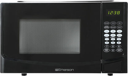 MW9255B Countertop Microwave Oven, 6 Pre-Programmed Settings, Removable Glass Turntable and Child Safety Lock, 0.9 Cu Ft, 900W, Black1