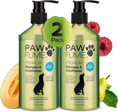 PAWFUME Deshedding Dog Shampoo and Conditioner, Show Dog, 1-Pack – Nourish & Detangle for Silky Soft Coat – Probiotic, Deep-Cleaning, Ph-Balanced Formula – Salon-Quality Shampoo for Dogs18