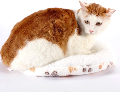 SHENGOCASE 2-Pack 15“ round Soft Cat Kneading Pillow Cushion Bed for Cat Small Dog House Perch Shelf, Pad Padding for Cage Kennel5