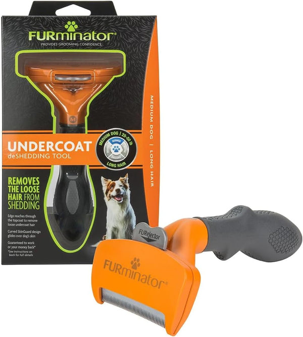 Furminator Large Dog Undercoat Deshedding Tool for Short Hair | Reduces Loose Hair from Shedding, Easy Clean-Up, for Dogs over 50 Lbs, Use Weekly, Ergonomic Handle for Comfort15