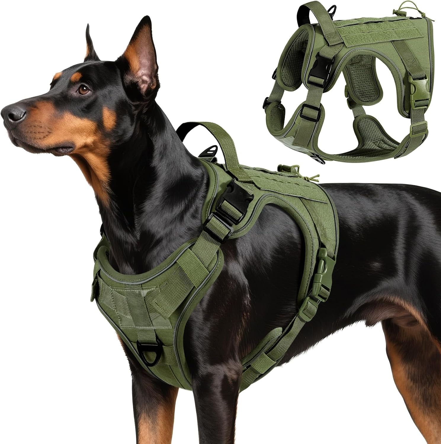 vavopaw-dog-seat-belt-vest-harness-for-car-2-in-1-seatbelt-buckle-soft-breathable-mesh-adjustable-buckle-nylon-heavy-duty-pet-safety-seat-belts-for-small-medium-large-pets-black-l