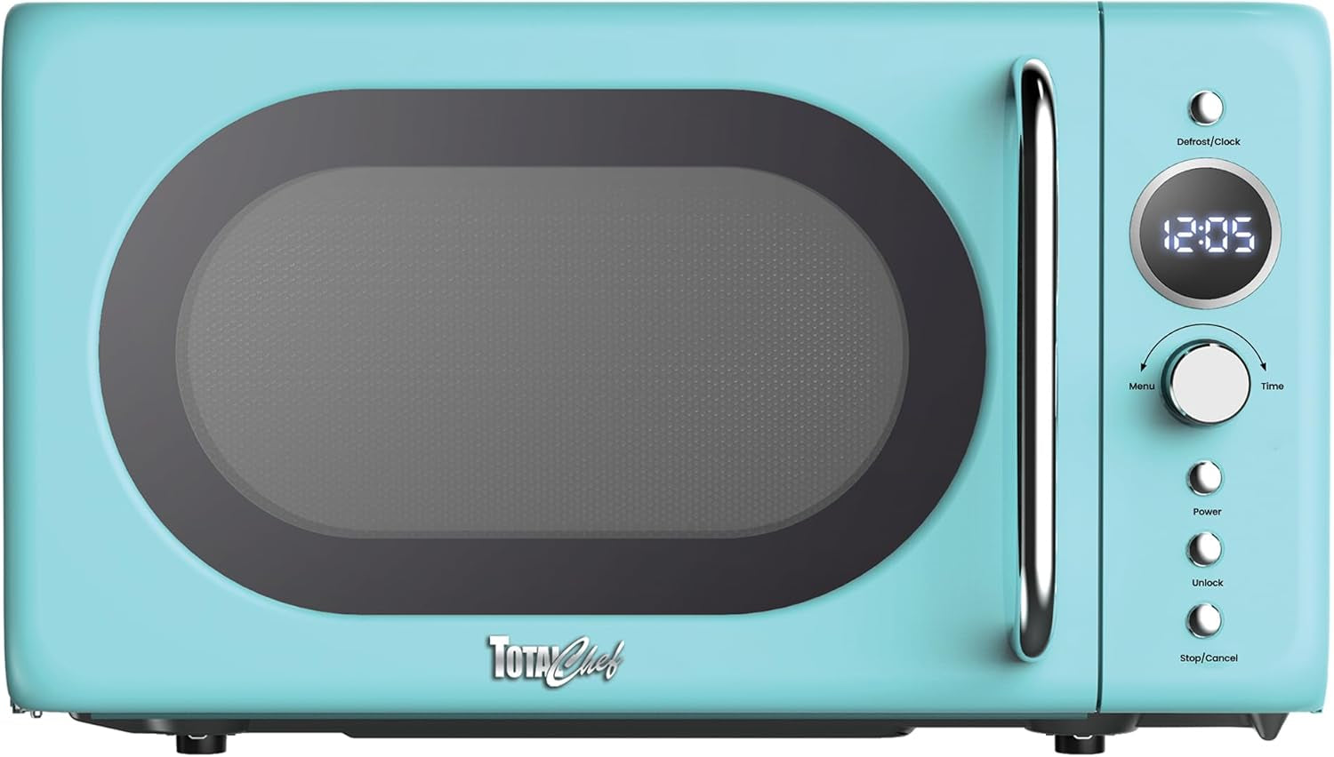 retro-microwave-oven-20l-0-7-cu-ft-quick-start-defrost-by-weight-time-8-pre-set-cooking-modes-for-coffee-rice-pasta-potato-reheat-fish-pizza-popcorn-700w-blue