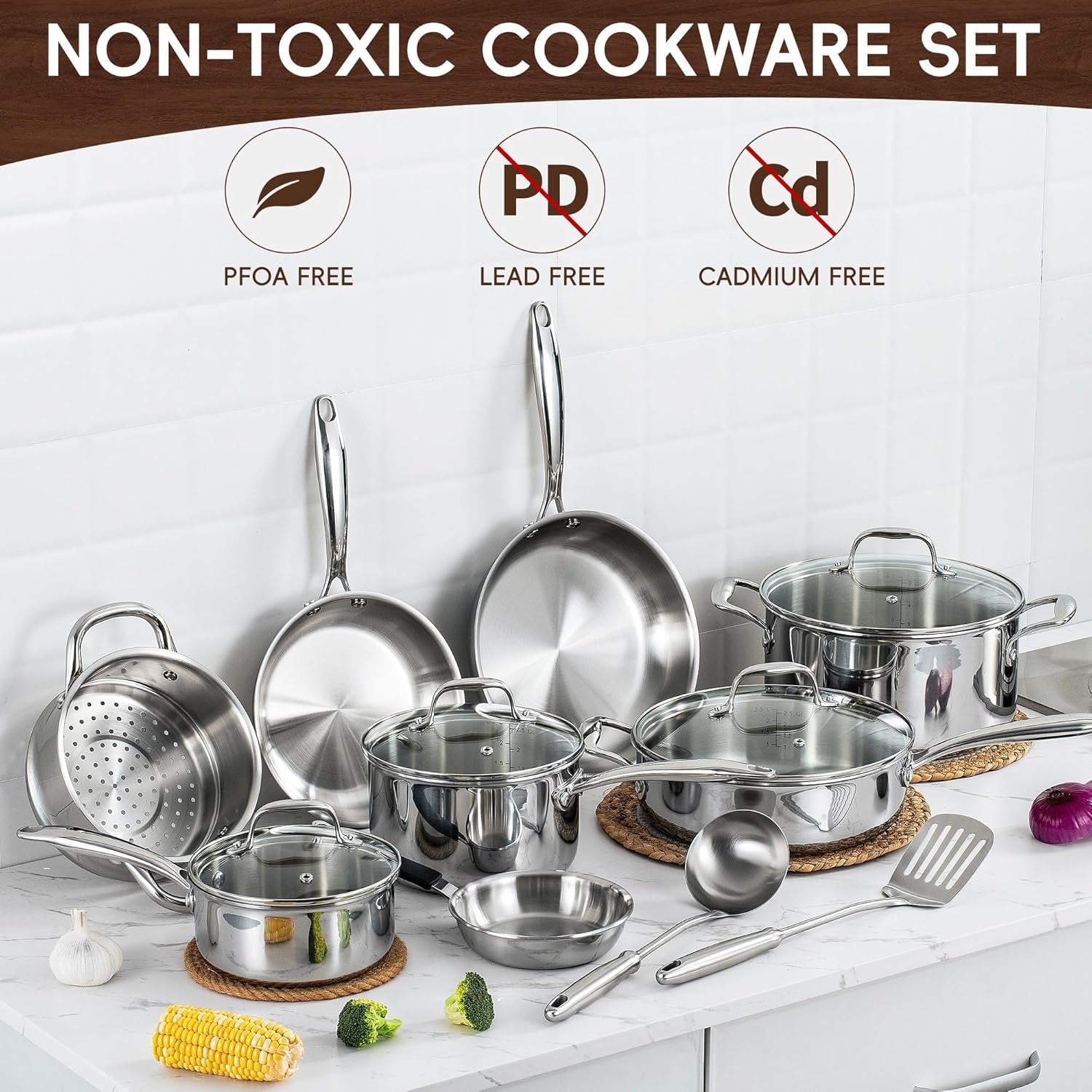 tri-ply-stainless-steel-cookware-set-16-piece-pots-and-pans-set-with-kitchen-utensils-and-steamer-non-toxic-multiclad-induction-oven-compatible-dishwasher-safe