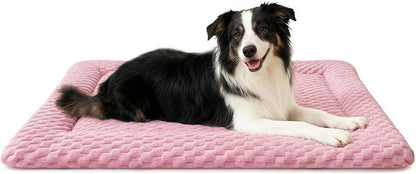 Dog Bed Mat, Dual-Sided Dog Crate Bed Mat - Ultra Soft & Machine Washable Kennel Pad for Small Dogs, All-Season Comfort Pet Bed for Crates, Travel, and Home, Star Gray, 24 X 16 Inch11