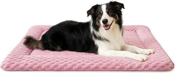 Dog Bed Mat, Dual-Sided Dog Crate Bed Mat - Ultra Soft & Machine Washable Kennel Pad for Small Dogs, All-Season Comfort Pet Bed for Crates, Travel, and Home, Star Gray, 24 X 16 Inch11