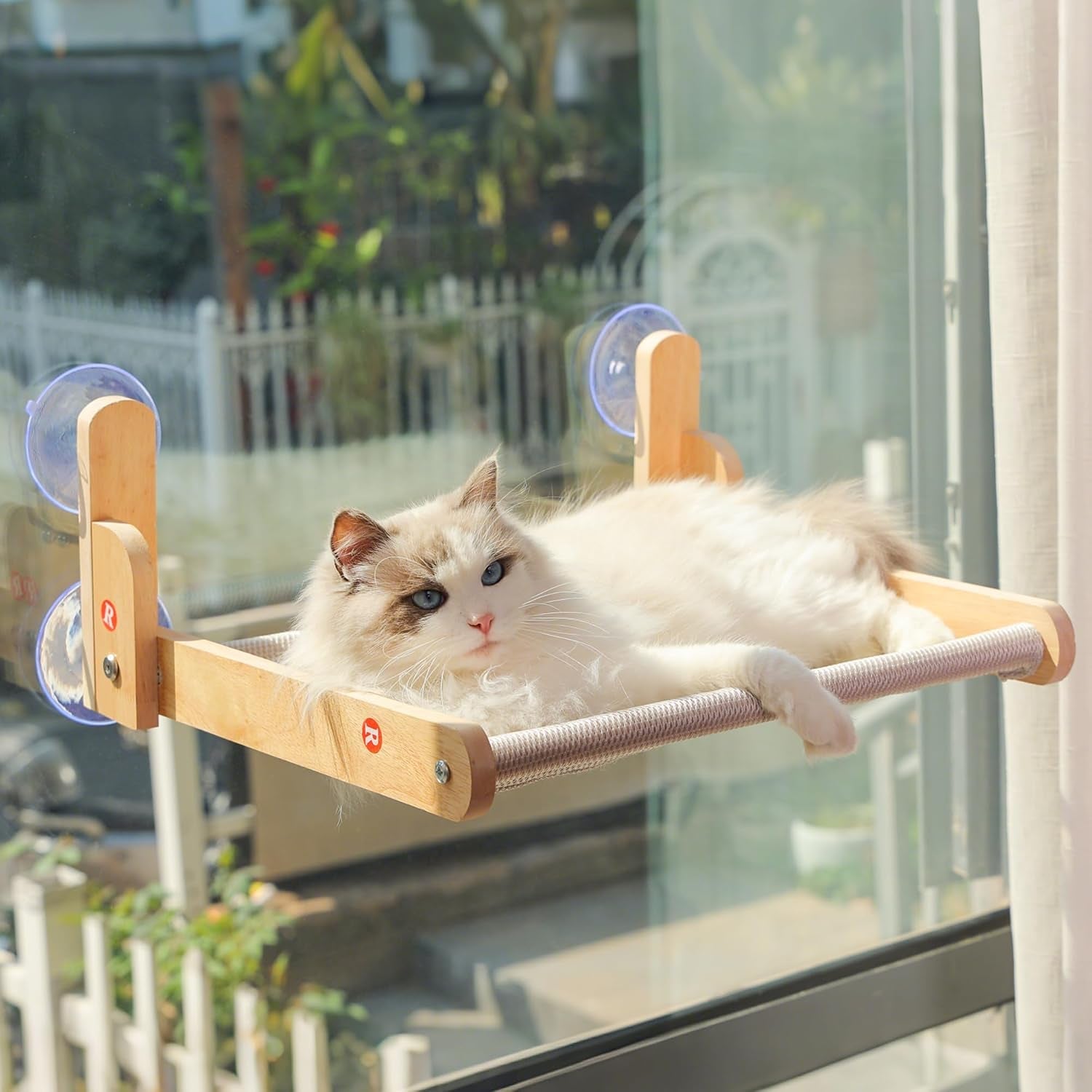 cat-window-perch-with-wooden-frame-aloxina-foldable-cat-hammock-bed-for-indoor-cats-breathable-sandwich-mesh-cover-strong-suction-cups-no-drilling-supports-large-cats