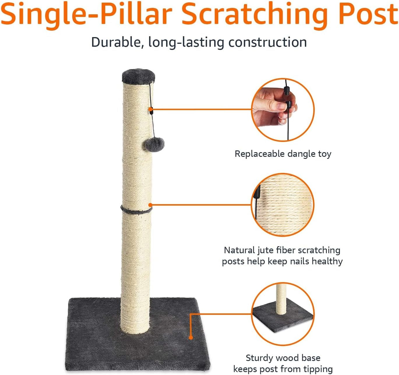amazon-basics-cat-scratching-post-for-indoor-cats-kittens-medium-31-5h-cat-furniture-with-dangling-ball-toy-grey
