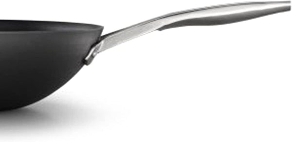 Calphalon Premier Hard-Anodized Nonstick Flat Wok Frying Pan with Mineralshield Technology, 13", Black7