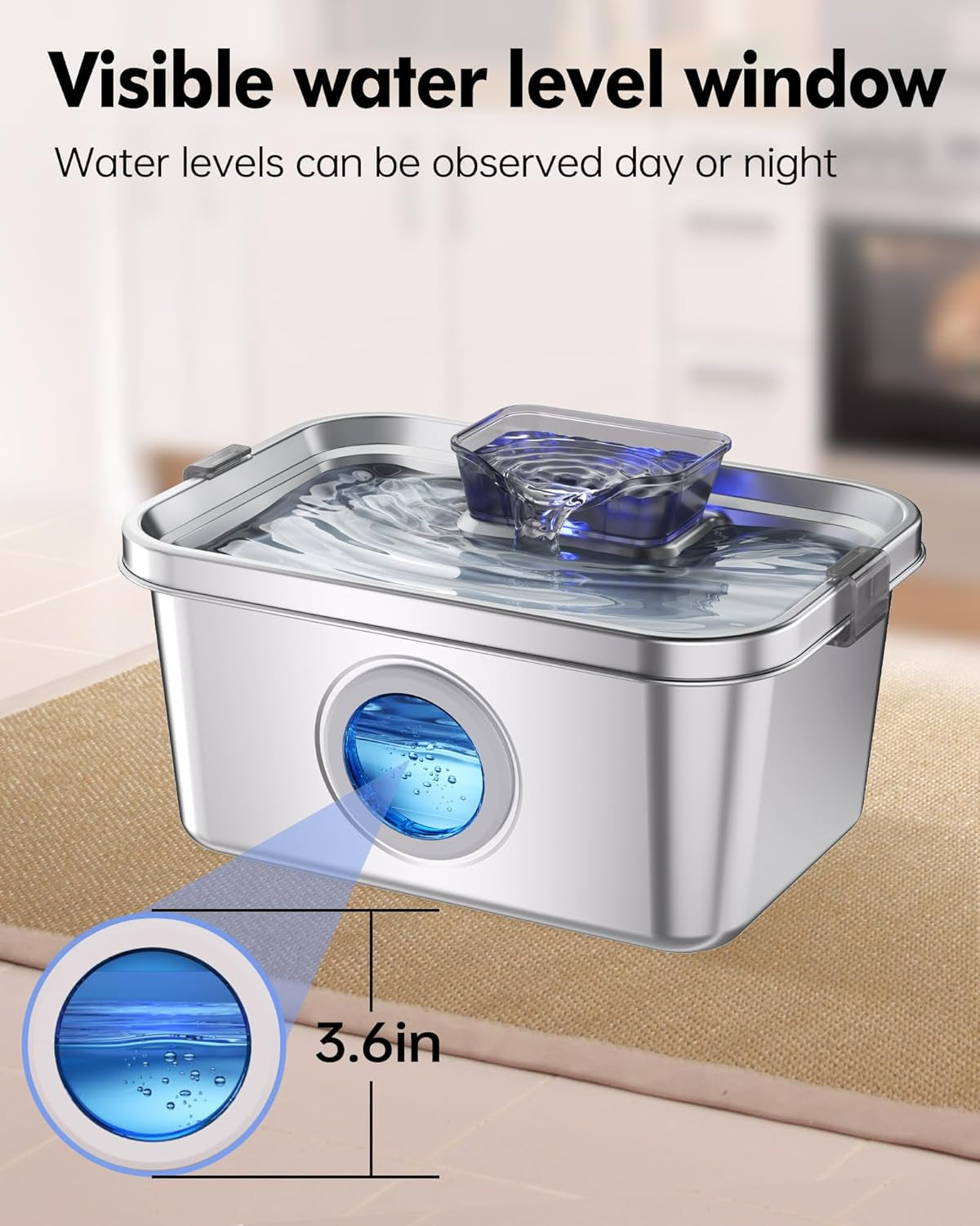 dog-water-fountain-2-gal-stainless-steel-dog-water-fountain-for-large-dogs-multi-cats-pet-water-fountain-with-big-window-super-quiet-pump-indoor-automatic-dog-water-bowl-dispenser-fountain-filters