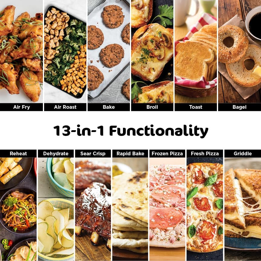 ninja-foodi-smart-dual-heat-air-fry-oven-13-in-1-silver-sp351-smart-cook-thermometer-500f-searplate-air-fry-sear-crisp-roast-bake-dehydrate-1800w