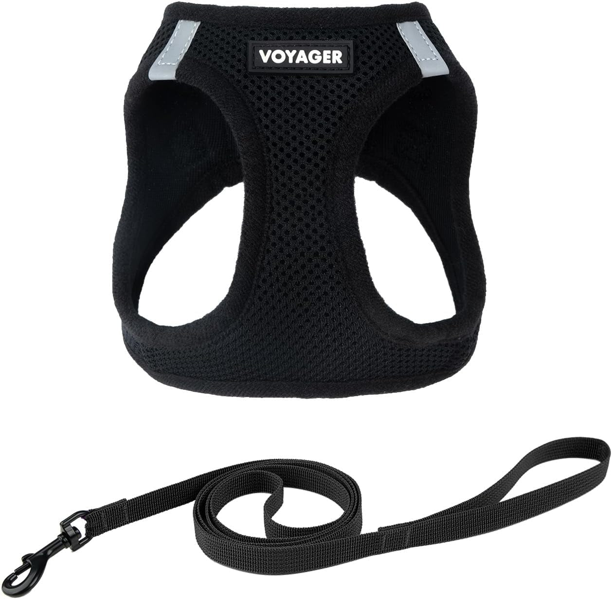 voyager-step-in-pet-harness-all-weather-mesh-adjustable-step-in-harness-for-cats-and-dogs-by-best-pet-supplies-307-set-moss-green-m