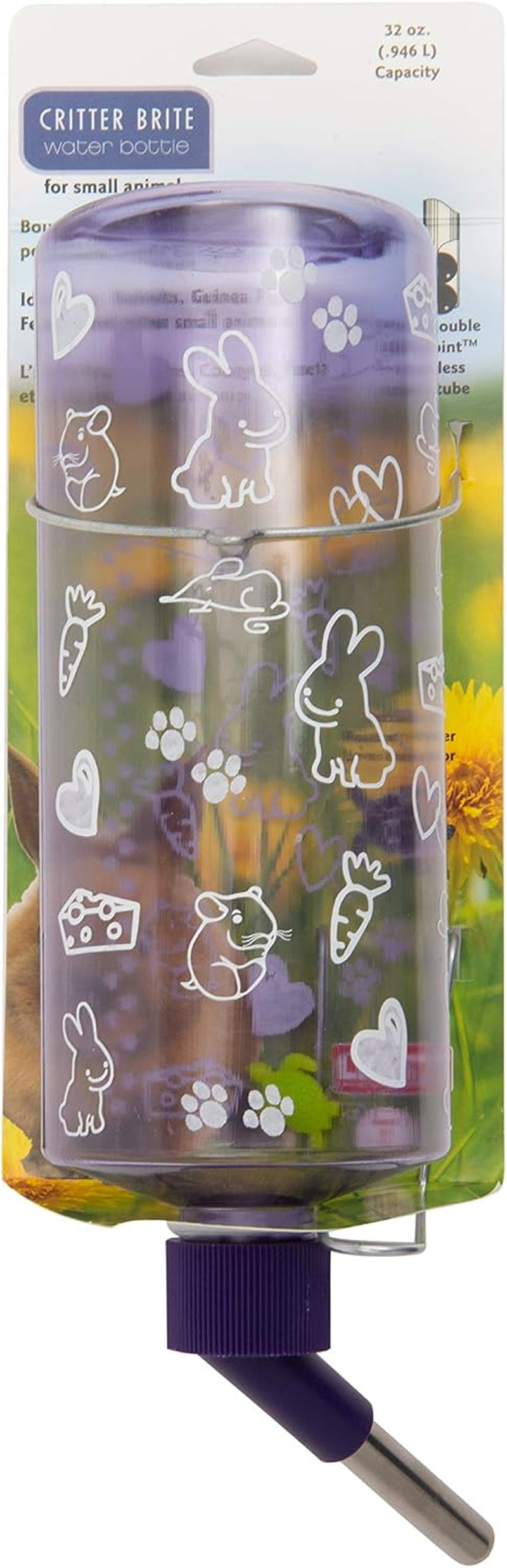 lixit-standard-cage-water-bottles-for-rabbits-ferrets-guinea-pigs-hamsters-rats-mice-and-other-small-animals-16-ounce-clear