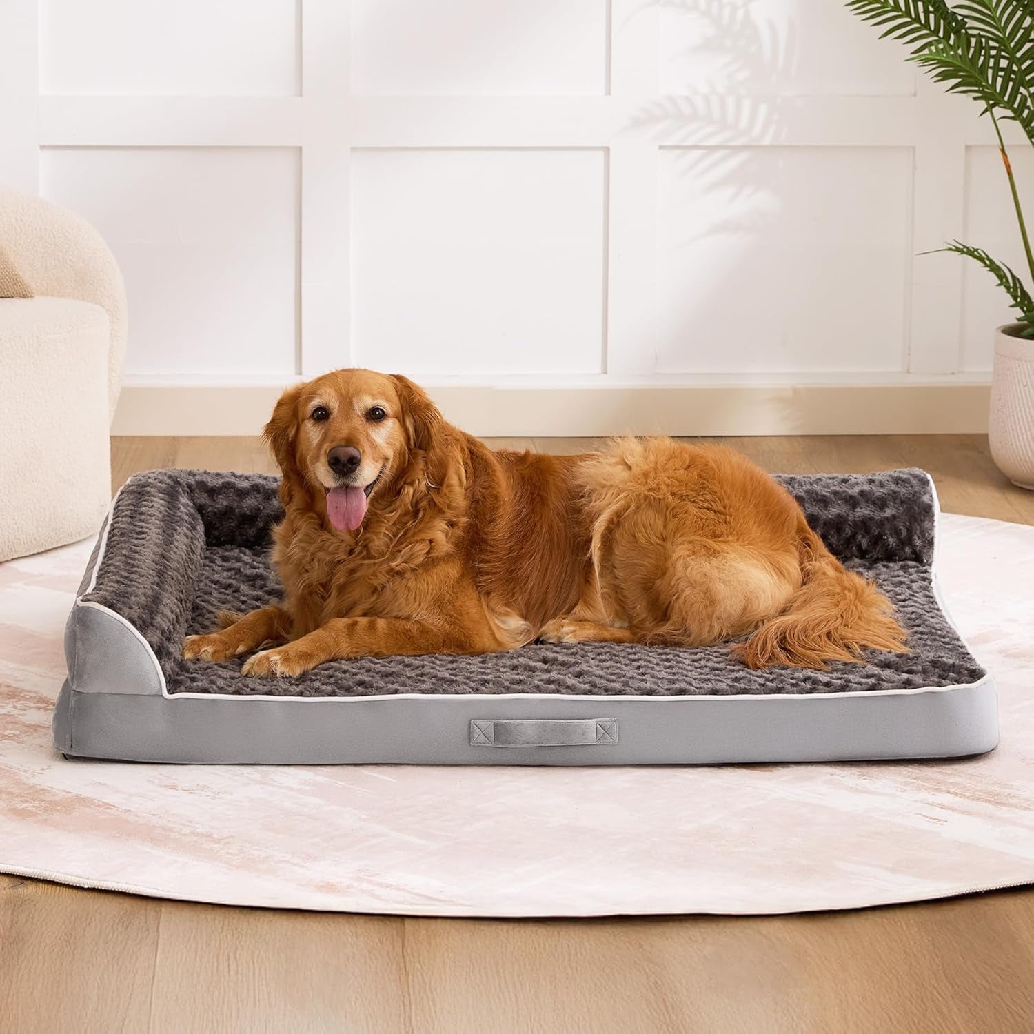 dog-beds-large-sized-dogs-xl-orthopedic-dog-beds-for-large-dogs-42x30x7-5-waterproof-pet-bed-with-washable-cover-l-shaped-pet-couch-with-portable-handle-grey