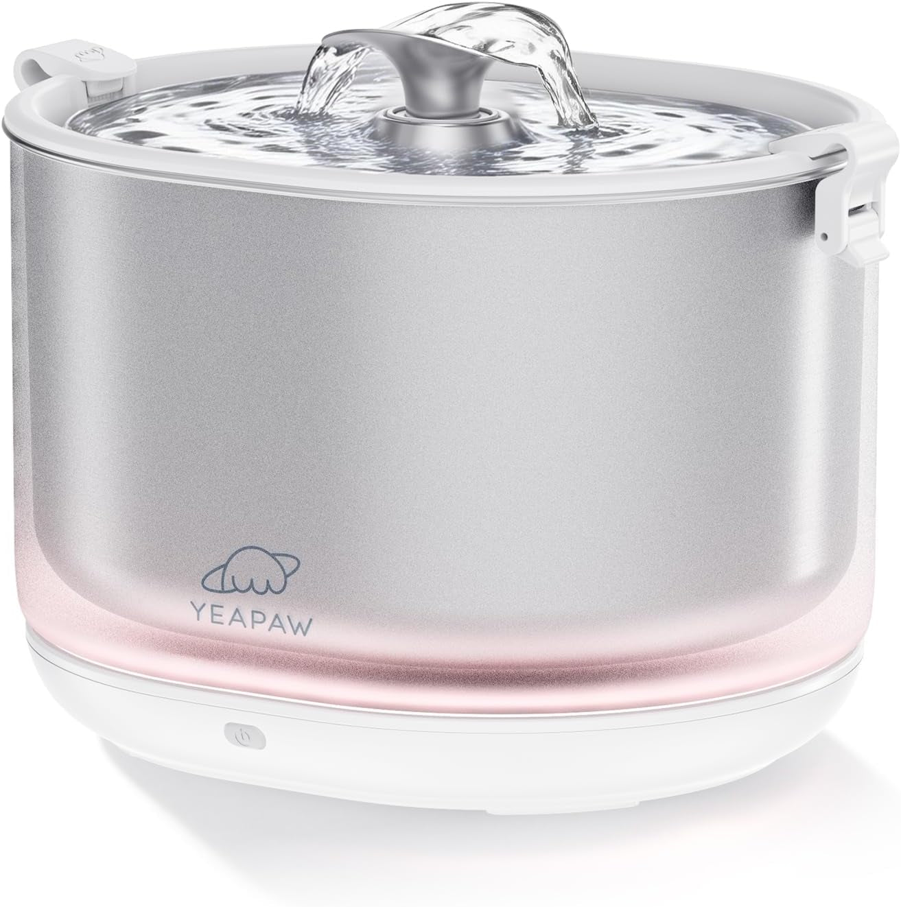 cat-water-fountain-pumpless-stainless-steel-buckets-bowl-wireless-pet-water-fountain-2-5l-water-fountains-for-cats-indoor-dispenser-easy-to-clean-bpa-free-white