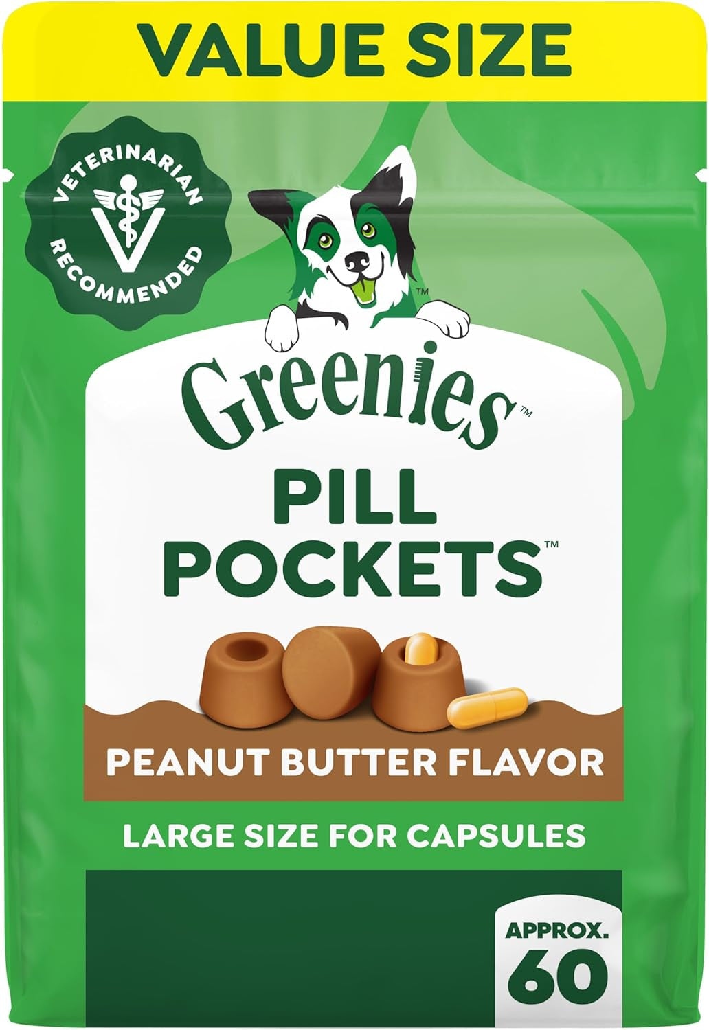 greenies-pill-pockets-large-size-dog-treats-peanut-butter-15-8-oz-vet-recommended-capsule-size-low-calorie-odor-masking-stress-and-mess-free-medication-experience