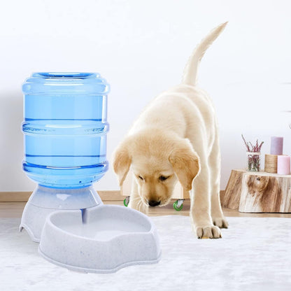 Pet Water Dispenser Automatic for Dogs Cats, Bpa-Free, Gravity Refill, Self Feeding for Small Medium Pets Puppy Kitten Rabbit - 1 Gallon (Waterer)6