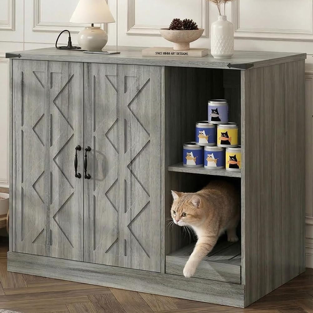 large-cat-litter-box-enclosure-furniture-with-litter-collector-hidden-litter-box-cabinet-with-storage-shelves-power-outlet-wooden-cat-house-cat-washroom-for-automatic-litter-box