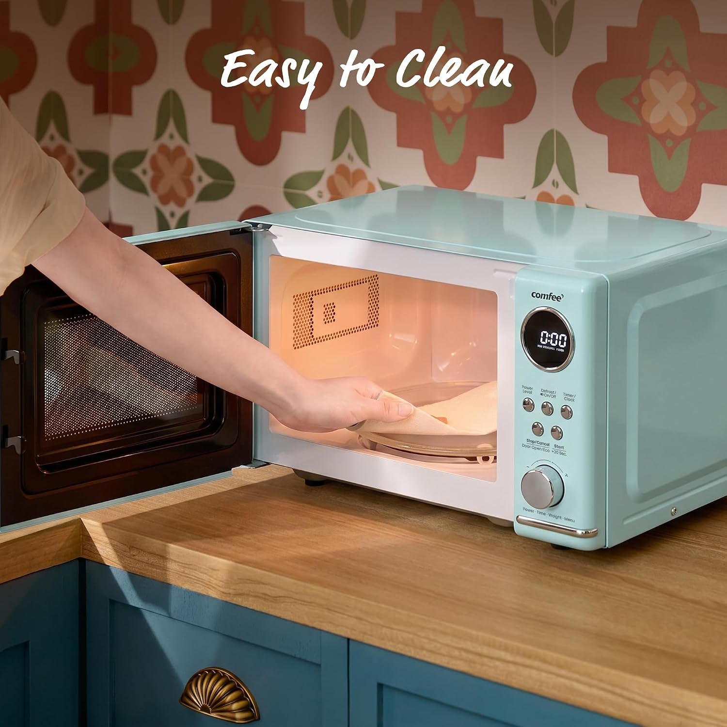 comfee-retro-countertop-microwave-oven-0-7-cu-ft-700w-green-11-power-levels-6-presets-child-lock-mute-for-apartment-dorm-office