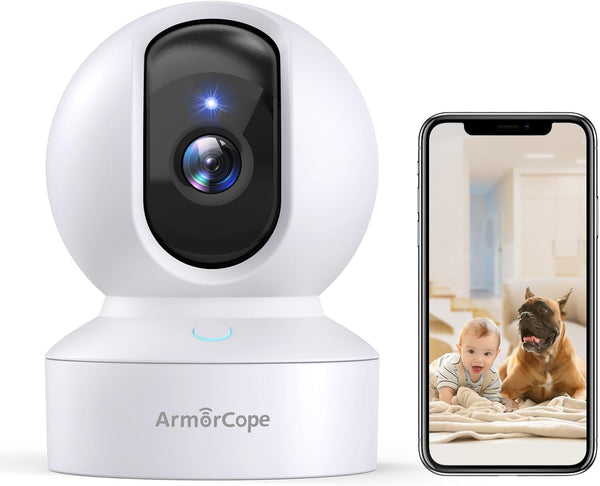 Pet Camera, 2K HD Dog Camera with Phone APP, 360° Pan/Tilt View Puppy Cam, One Click Call for Baby Monitor, Magivpix Night Vision,Motion Tracking Alarm with Cloud/Local Sd,Home Indoor Security Cam1