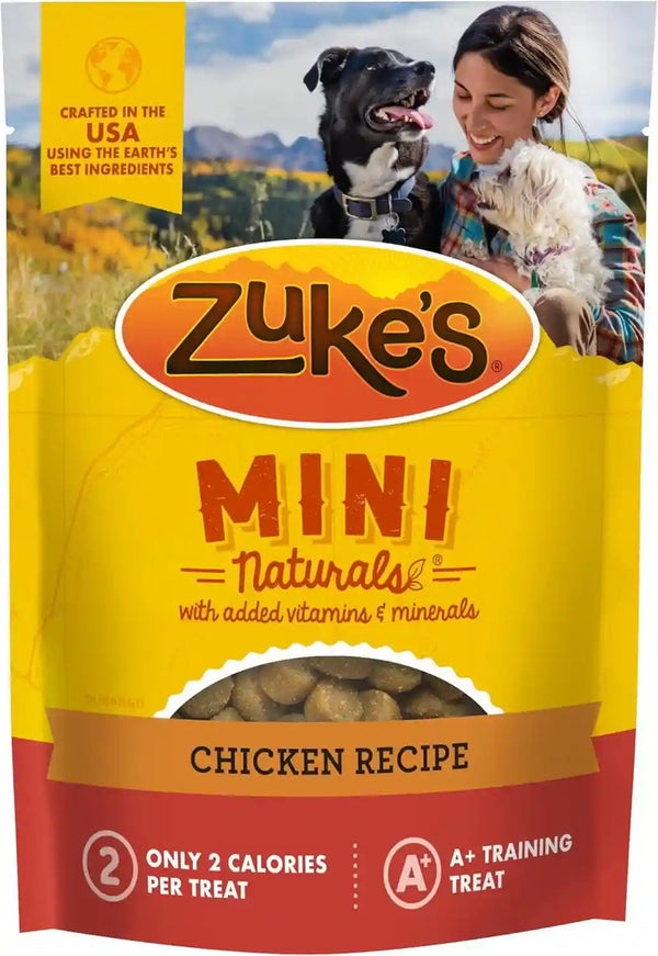 Zuke’S Mini Naturals Dog Training Treats for Dogs, Pet Treats Made with Real Chicken, 16 Oz1