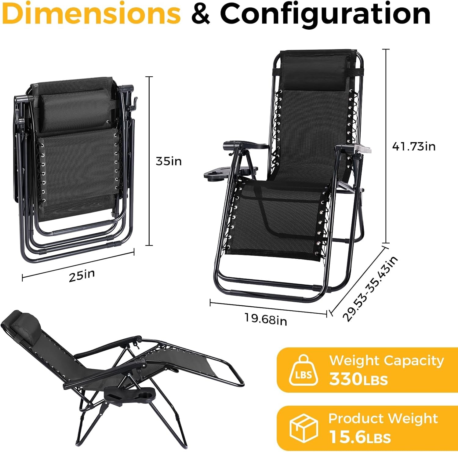 zero-gravity-chairs-set-of-2-lounge-chair-folding-portable-adjustable-camping-reclining-chairs-with-adjustable-pollow-mesh-back-cup-holder-trays-lawn-patio-chair-for-pool-beach-portable-lawn-camping-recliner-with-adjustable-pillow-mesh-back-cup-hol