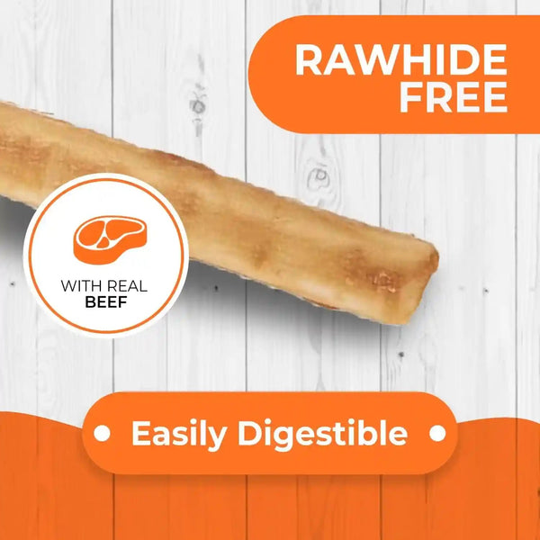 Canine Naturals Rawhide Free Beef Receipe Dog Chews, Sticks, 40 Count | 100% Rawhide Free, Made with Real Beef, Poultry Free, All-Natural, Easily Digestible, 5 in Sticks, Dog Treats, Bulk Pack2
