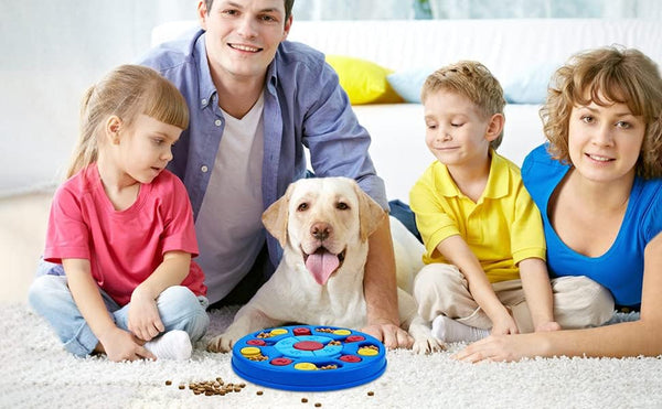 Dog Puzzle Toys Interactive Toy for Puppy IQ Stimulation &Treat Training Games Treat Dispenser for Smart Dogs, Puppy &Cats Fun Feeding (Level 1-3)4
