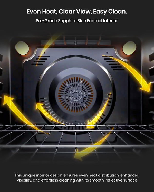 RES30552 Stainless Steel 30" Slide-In Electric Range with True Convection and Air Fry, 5-Burner Stove, 5.7 Cu. Ft. Oven, Self-Cleaning Mode, Freshbake Feature, and Easy-Touch Controls8