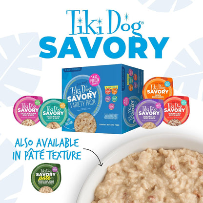 Tiki Dog® Savory Variety Pack, 3 Oz Cups (10 Count)10