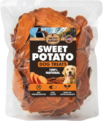 BRUTUS & BARNABY Sweet Potato Dog Treats – Support Sensitive Stomachs with Usa-Grown, Hypoallergenic Treats That Smell as Good as They Taste11