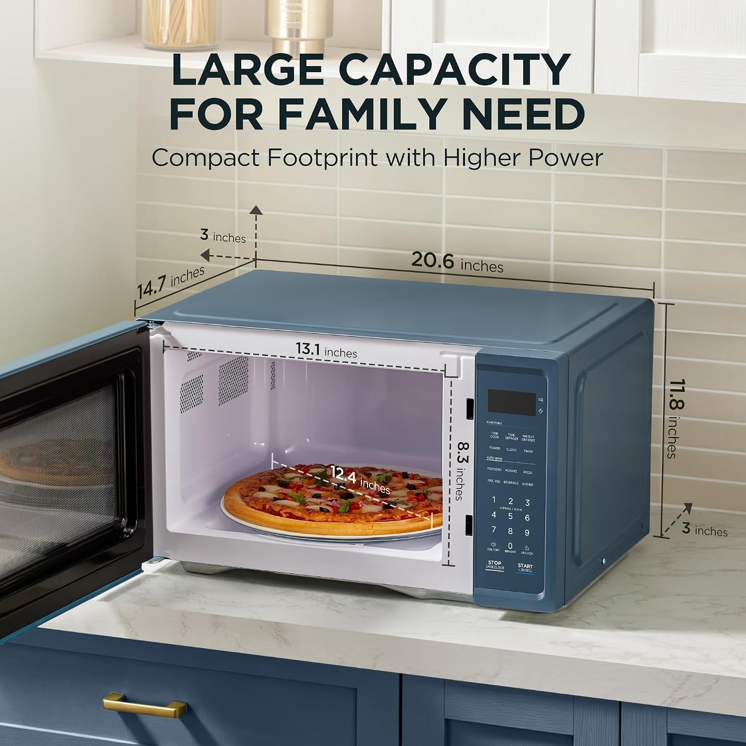 retro-countertop-microwave-1-1-cu-ft-1000w-6-presets-navy-blue-11-power-levels-child-safety-lock-6-preset-menus-easy-to-clean