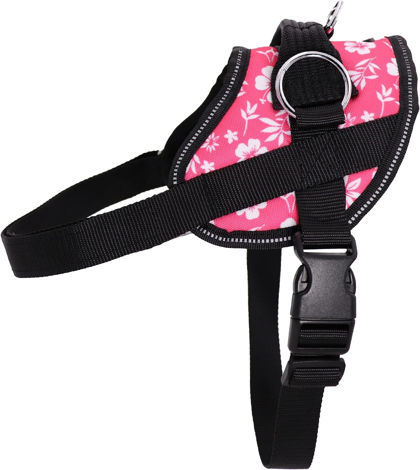 bark-appeal-tan-plaid-no-pull-dog-harness-for-extra-small-to-small-sized-pets-adjustable-reflective-vest-with-3-leash-clips-for-added-control-easy-walks-training-small