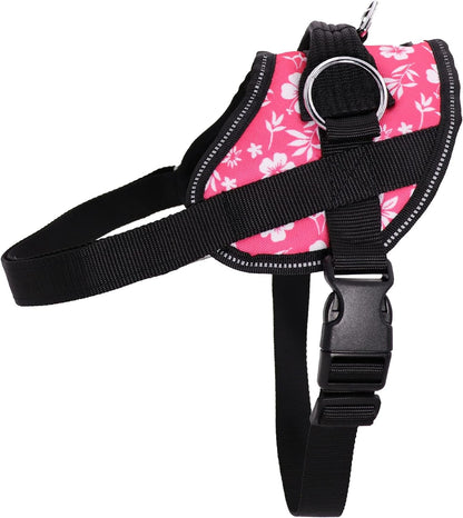 Bark Appeal Tan Plaid No-Pull Dog Harness for Extra Small to Small Sized Pets – Adjustable, Reflective Vest with 3 Leash Clips for Added Control, Easy Walks & Training – Small22