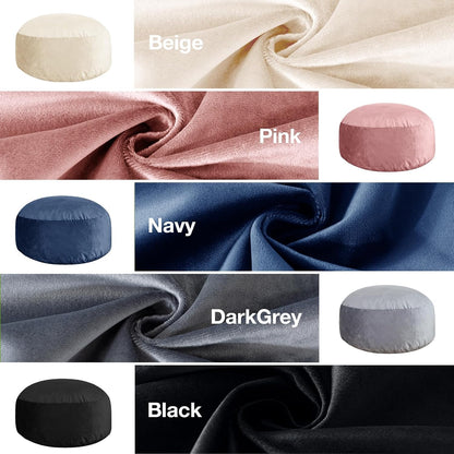 3 Ft Bean Bag Chair,Bean Bag Chairs for Living Room,3 Foot,Dark Grey | Bean Bag Chairs for Adults,Memory Foam Filling,Beanbag with Filler Included,Soft Velvet Cover,Pocket & Pull-Handle7