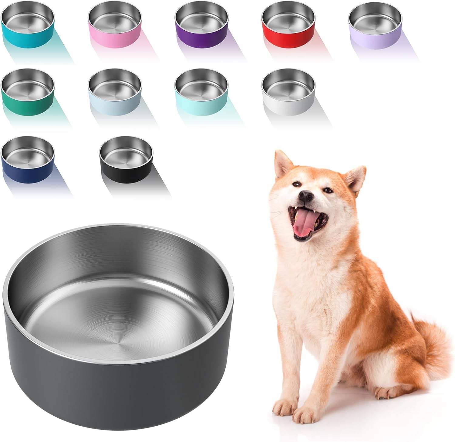 wenbokmin-dog-bowl-stainless-steel-food-and-water-bowl-40oz-blue-non-slip-quiet-bottom-easy-to-clean-dishwasher-safe