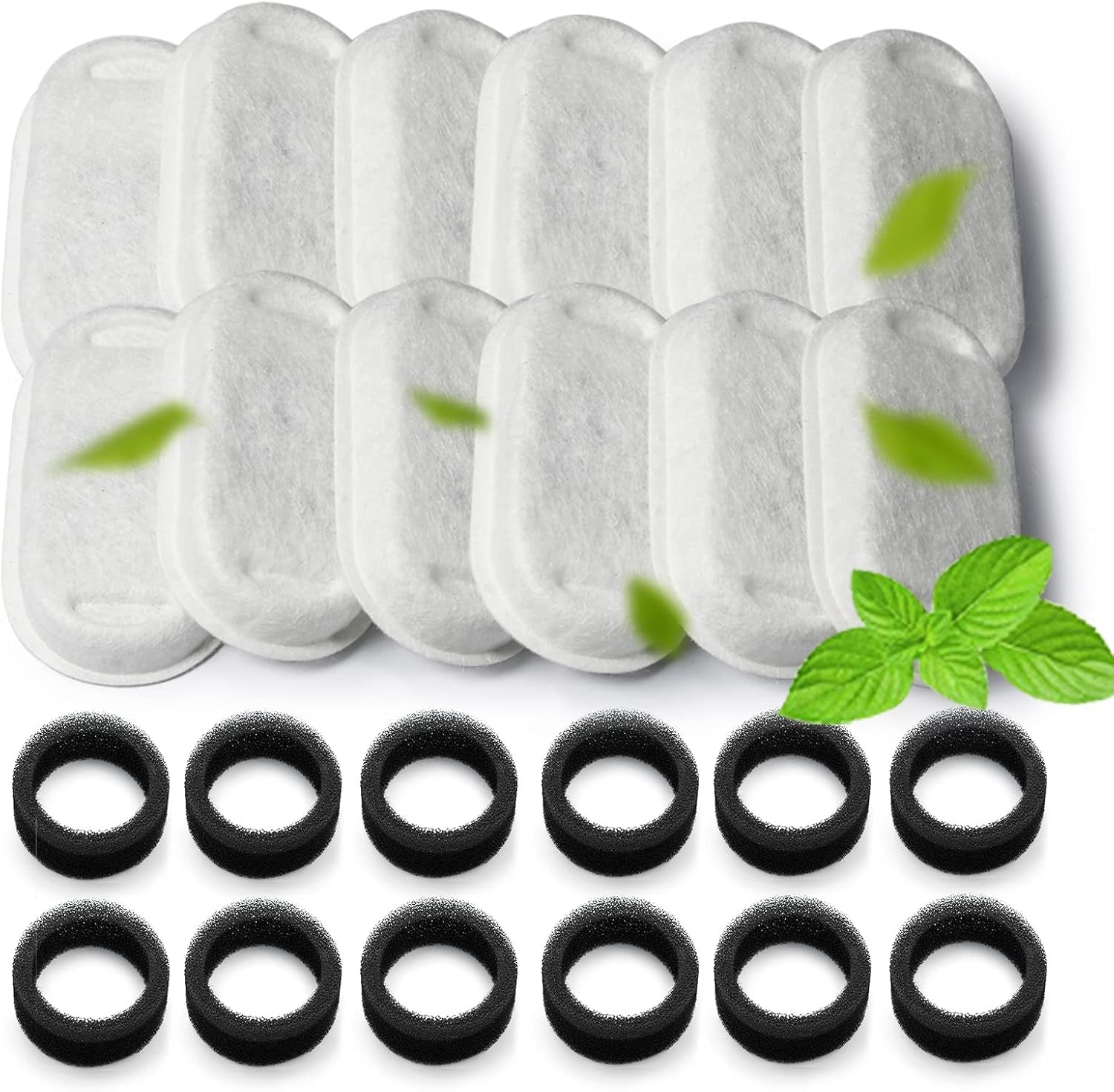 cat-water-fountain-filter-16pcs-fit-101oz-3l-stainless-steel-pet-fountain-cat-fountain-replacement-filters-for-67oz-2l-108oz-3-2l-cat-water-fountains-pet-fountain-filters-8-filters-8-sponges