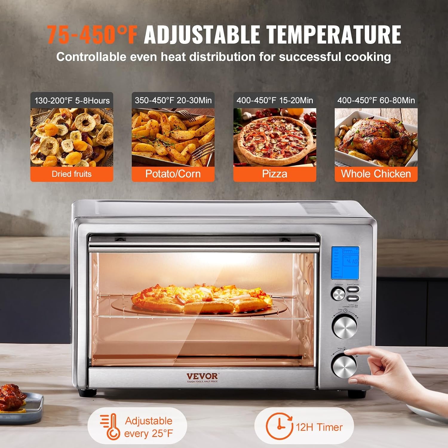 air-fryer-toaster-oven-28l-29-6qt-large-capacity-13-in-1-functional-convection-oven-1800w-2-tier-toaster-ovens-countertop-combo-with-wire-racks-pizza-pan-gloves-home-and-commercial-use