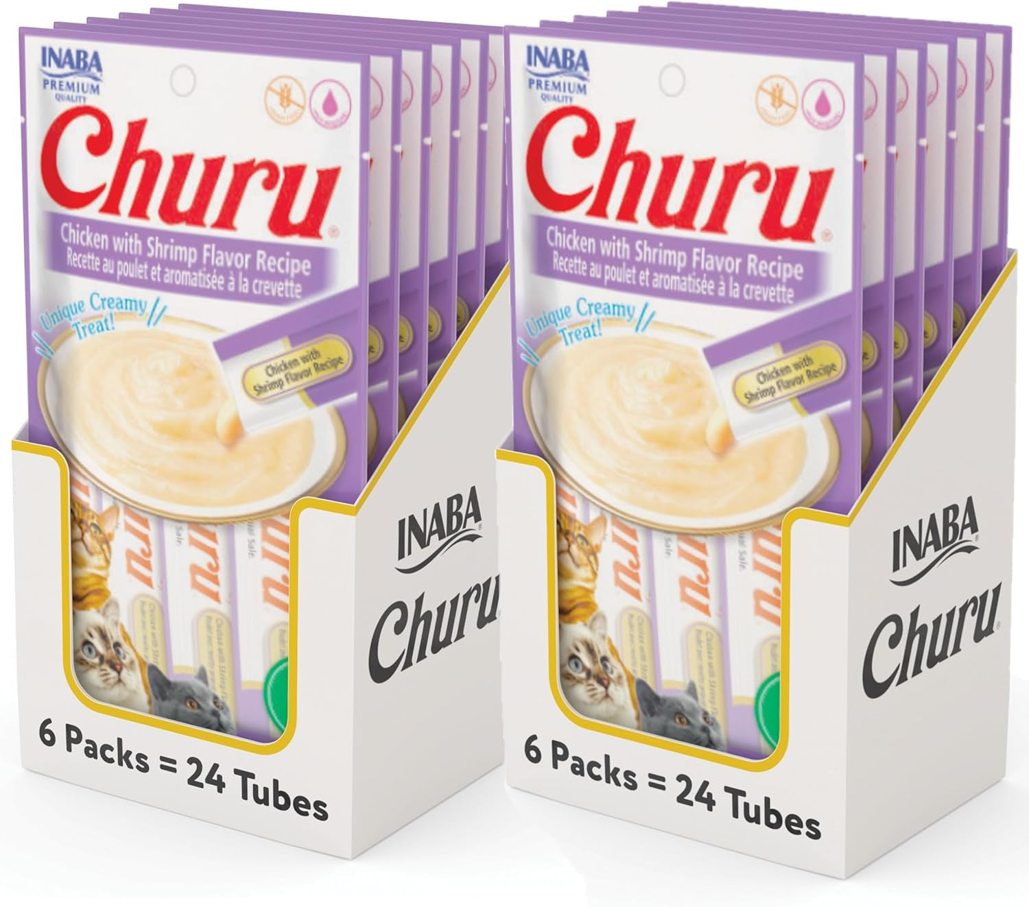 inaba-churu-cat-treats-grain-free-lickable-squeezable-creamy-puree-cat-treat-topper-with-vitamin-e-taurine-0-5-ounces-each-tube-4-tubes-tuna-with-salmon-recipe