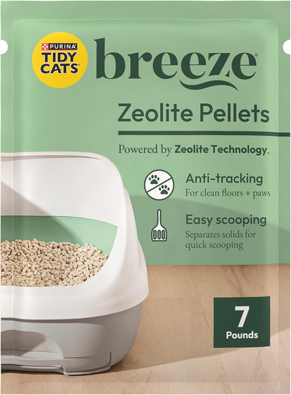 Purina Tidy Cats Litter Pellets, Breeze Refill Litter Pellets in Recyclable Box - (6) 3.5 Lb. Bags15