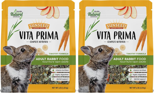 Sun Seed Vita Prima Adult Rabbit Food 4 Lbs.10
