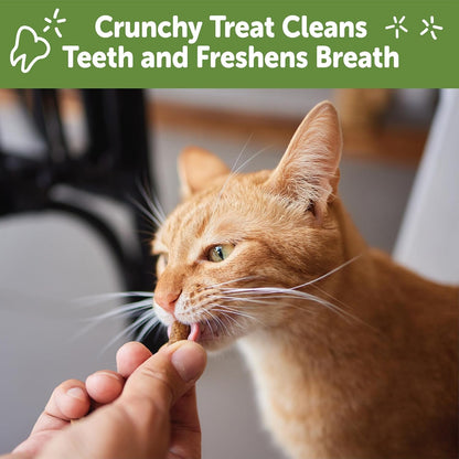 Wellness WHIMZEES Cat Dental Treats, Freshens Breath, Chicken and Salmon Flavor, 4.5 Oz Bag5