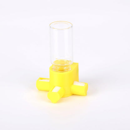 Jumping Spider Water Dispenser, Magnetic Hanging Feeder,Suitable for Jumping Spiders,Tarantulas, Praying Mantises,Arboreal Animals, and Other Small Animal Enclosure Accessories,5Ml (Wooden)10