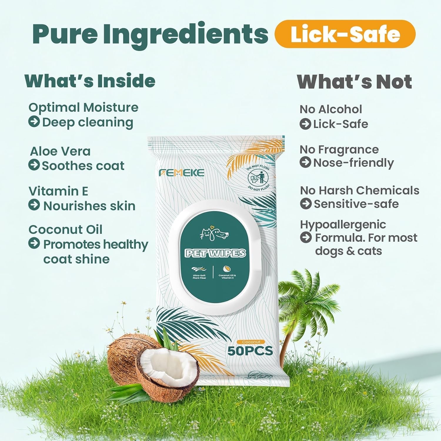 200-count-dog-wipes-cat-wipes-4x50-packs-hypoallergenic-ph-balanced-for-paws-body-face-grooming-all-natural-plant-fiber-wipes-with-aloe-coconut-oil-vitamin-e-pearl-texture