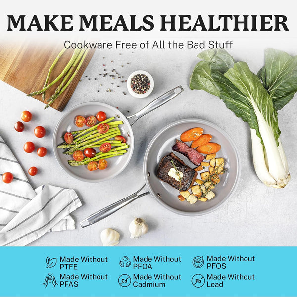 20 Piece Pots and Pans Set Nonstick Cookware Set, Pot and Pan Set, Kitchen Cookware Sets, Ceramic Cookware Set, Ceramic Pots and Pans Set, Pot Set, Dishwasher Safe, Aqua Blue4